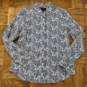 J Crew Liberty floral print shirt